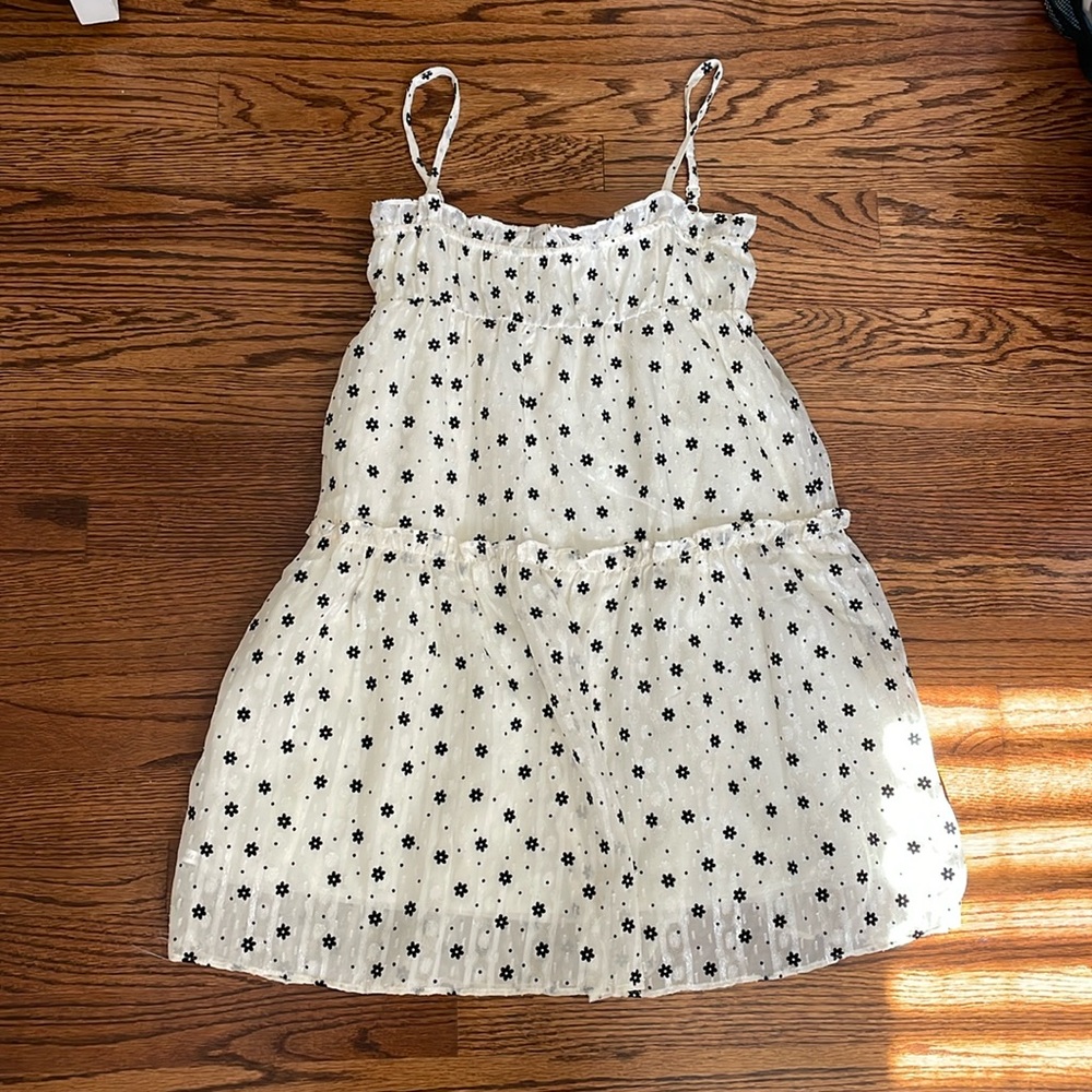 Tiered Floral Mini Dress